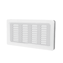 Garage Door Land Garage Door Louver in a white 1224 frame