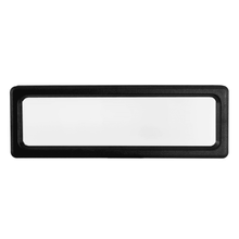 Garagedoorland 0824 Garage door window Black Front