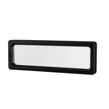 Garagedoorland 0824 Garage door window Black