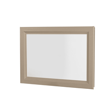 Garage Door Land 1420 Window profile view in a Sandstone frame